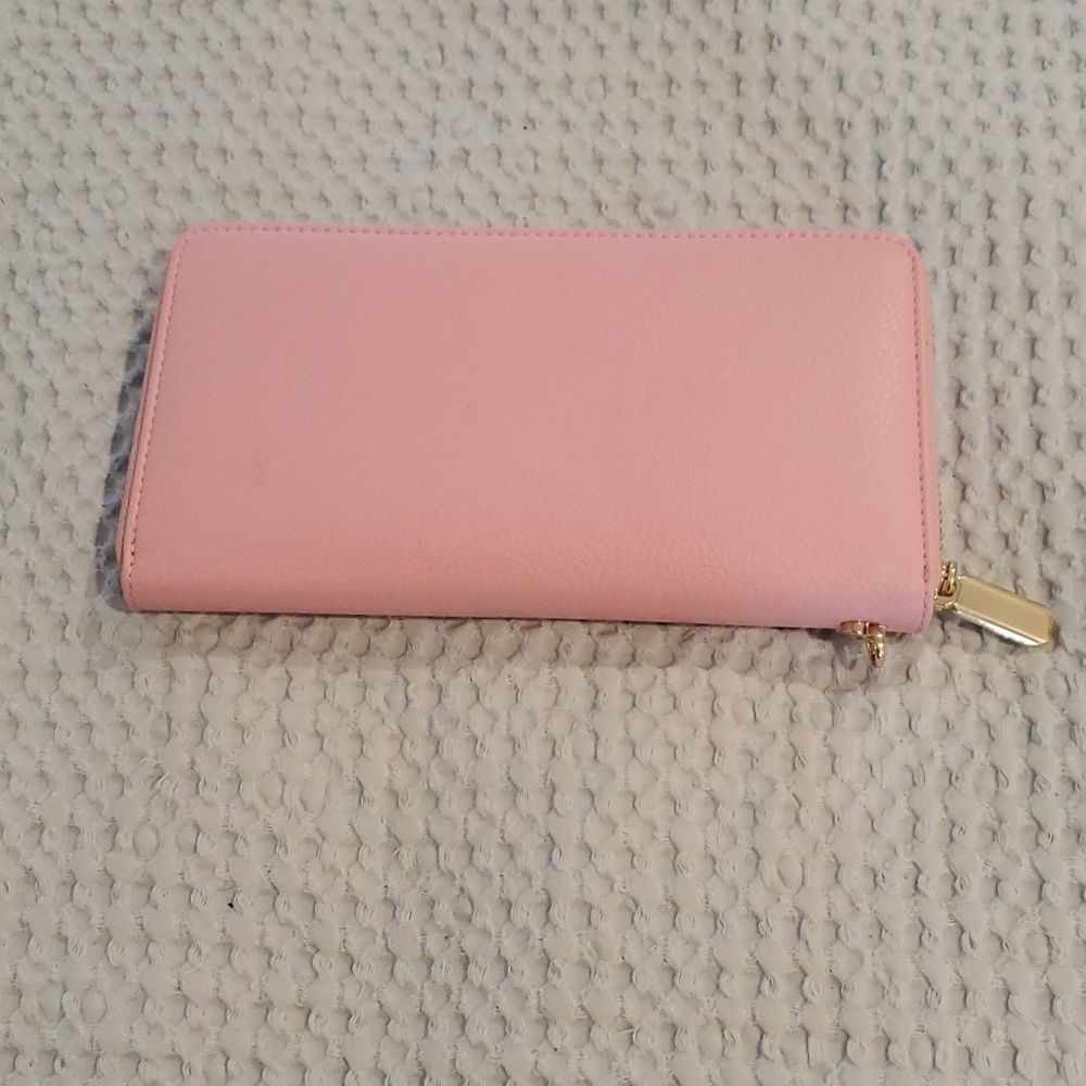 Beautiful pink double sided wallet (39)